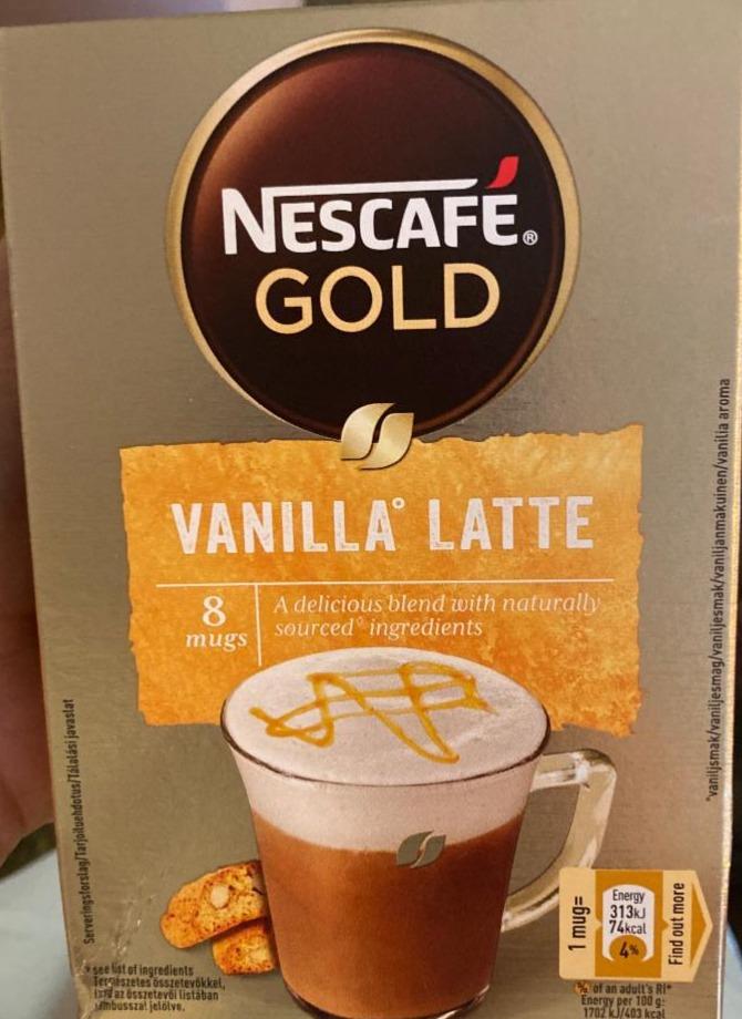 Фото - Кофе растворимый Ванильное латте Vanilla Latte Nescafe