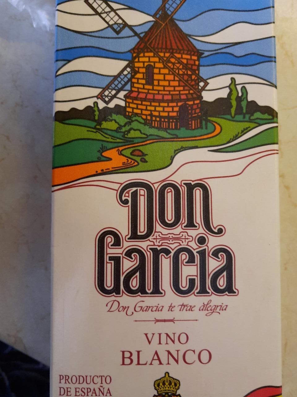 Фото - вино белое сухое Don Garcia