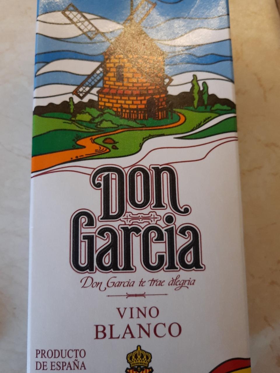 Фото - вино белое сухое Don Garcia