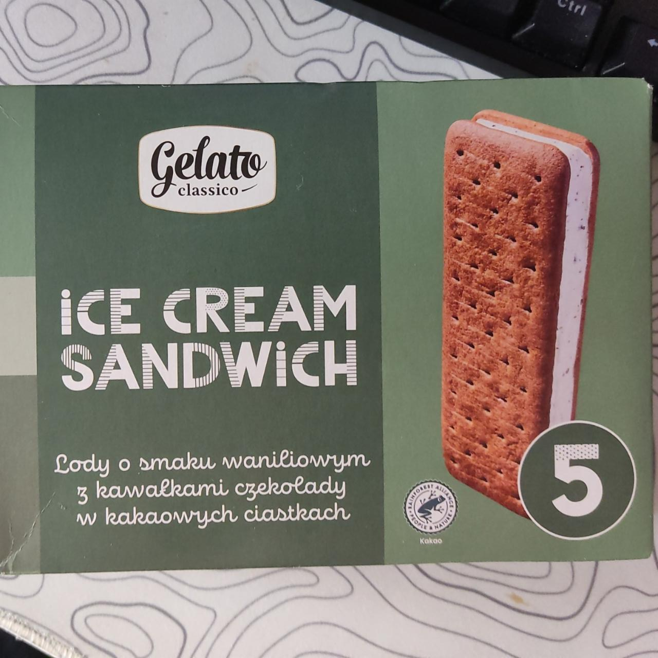 Фото - мороженое джелато сендвич Gelato classico