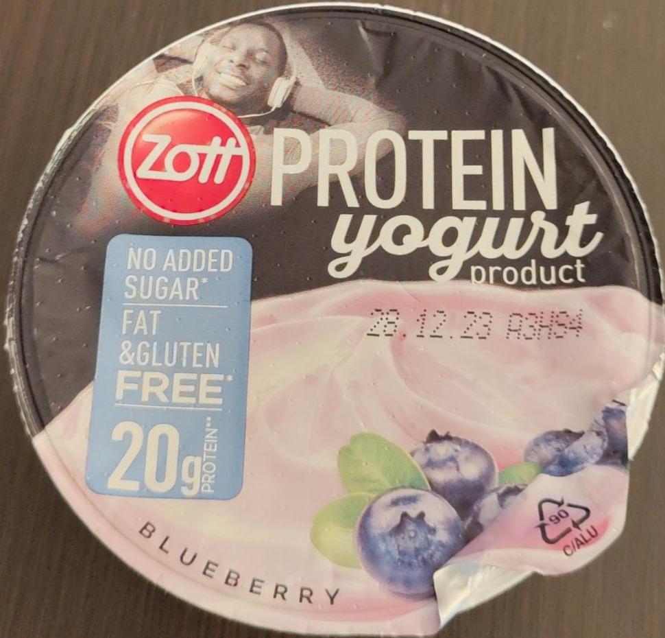 Фото - Протеиновый йогурт Protein yogurt product Blueberry Zott