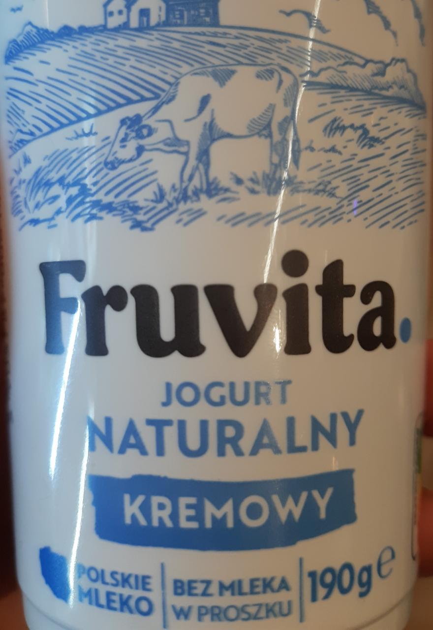 Фото - Йогурт 3% натуральный Jogurt Naturalny Kremowy Fruvita