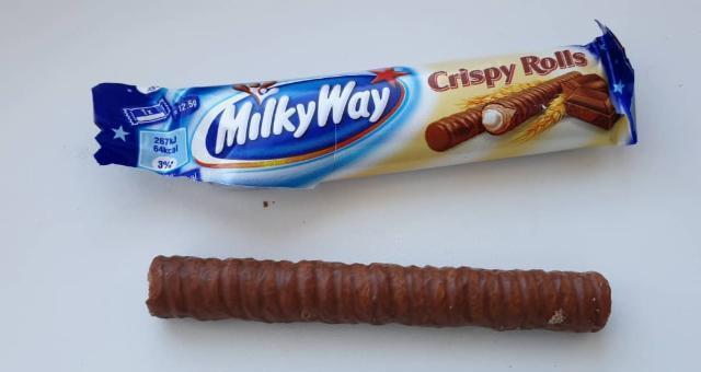 Фото - Шоколад MilkyWay Crispy Rolls