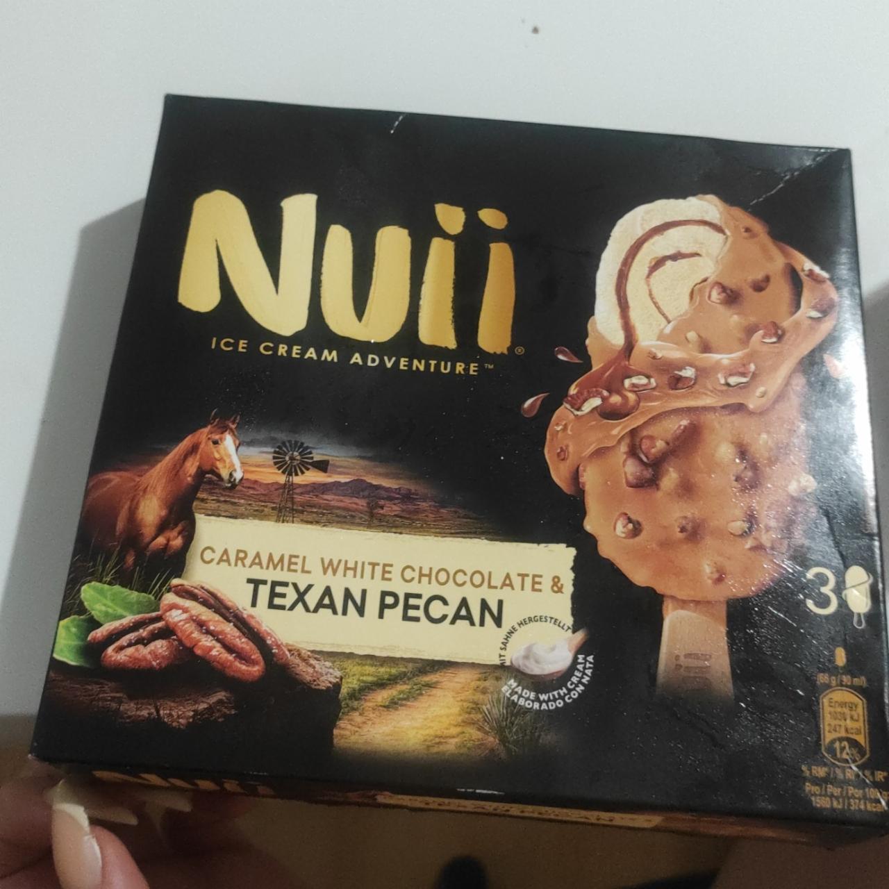 Фото - мороженое на палочке техаский пекан в глазури Nuii