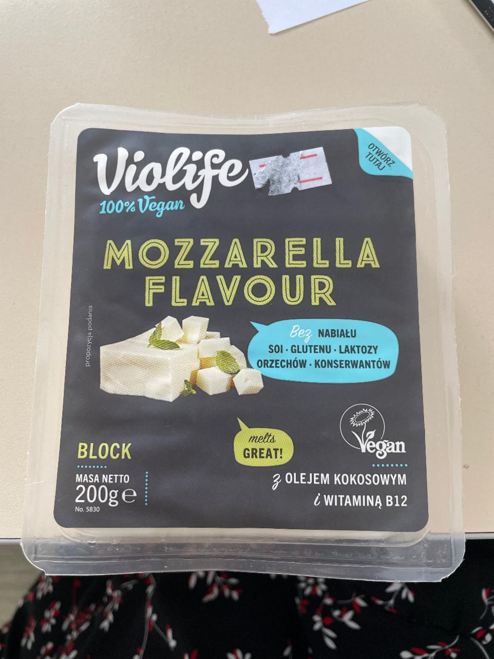 Фото - Сыр веганский Mozzarella Flavour Violife