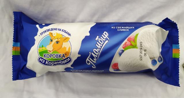 Фото - Мороженое Пломбир ванильный Коровка из Кореновки