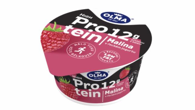 Фото - Протеиновый йогурт с малиной Olma