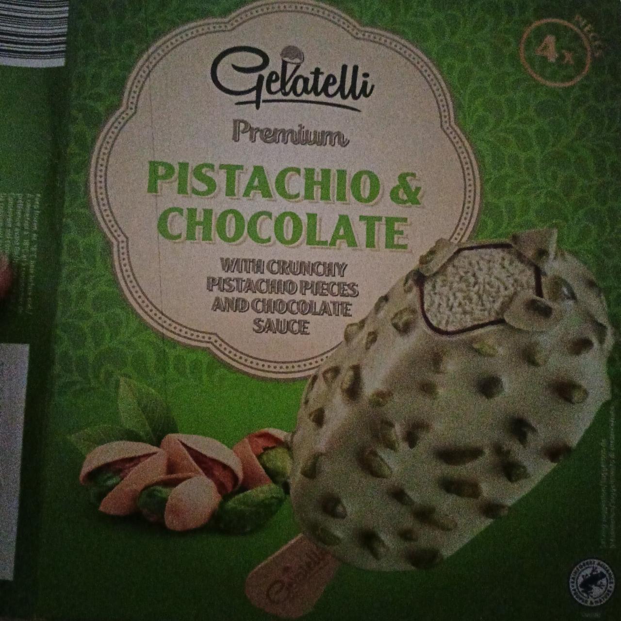 Фото - Мороженное Фисташки и шоколад Gelatelli
