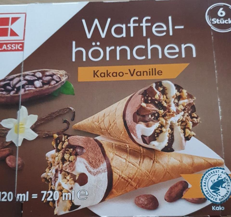 Фото - Waffel-hörnchen Kakao-Vanille K-Classic