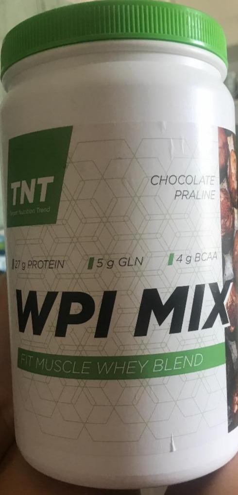 Фото - Протеин wpi mix шоколадное пралине TNT