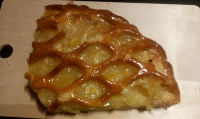 Фото - Пирог с лимонной начинкой 'Лента'.