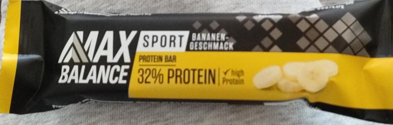 Фото - Protein bar Bananen-Geschmack 32% Protein Max Balance