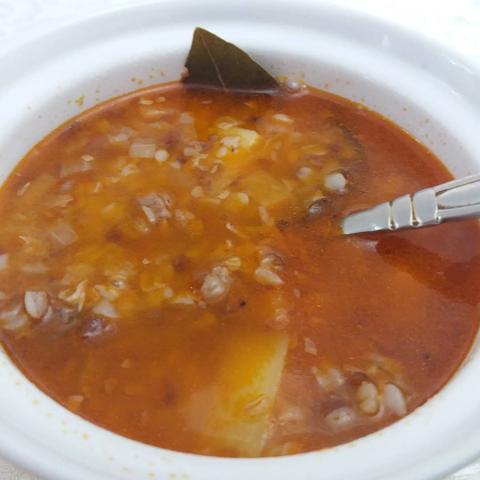 Фото - суп гречневый на индейке