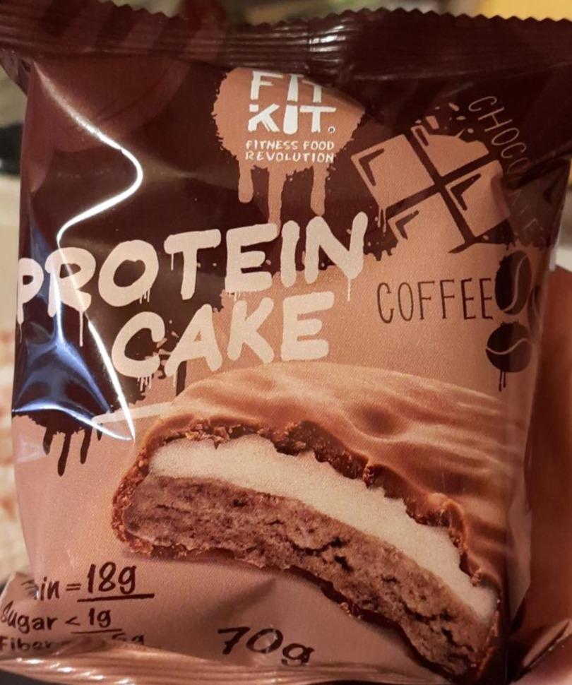 Фото - Протеиновое печенье со вкусом кофе Fit Kit