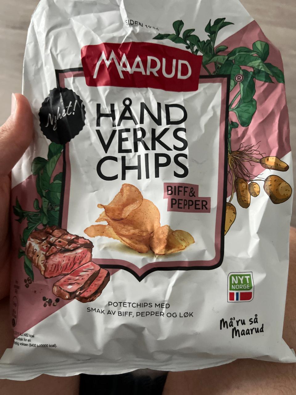 Фото - Hånd verks chips Maarud
