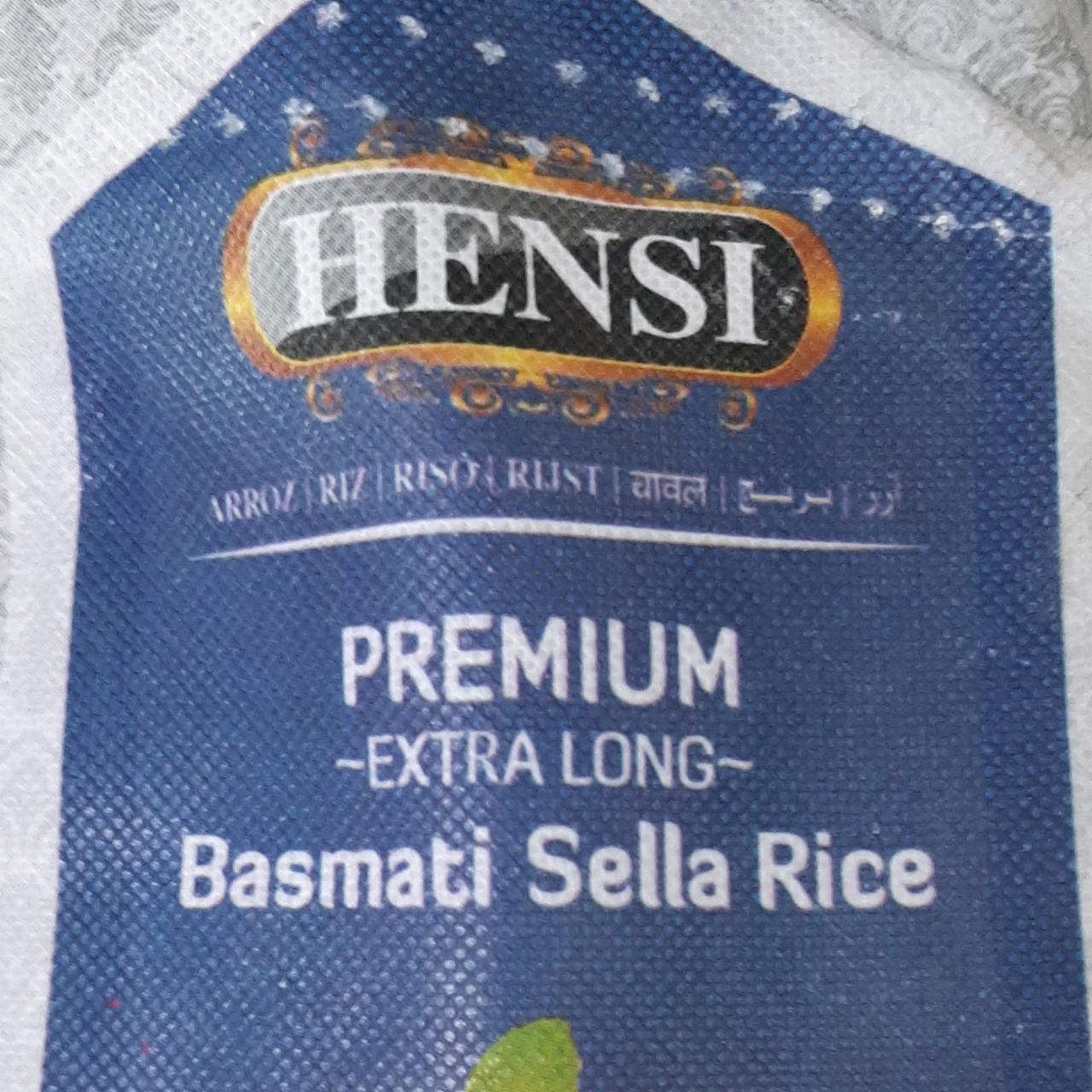 Фото - Басмати premium extra long Basmati Sella Rice Hensi