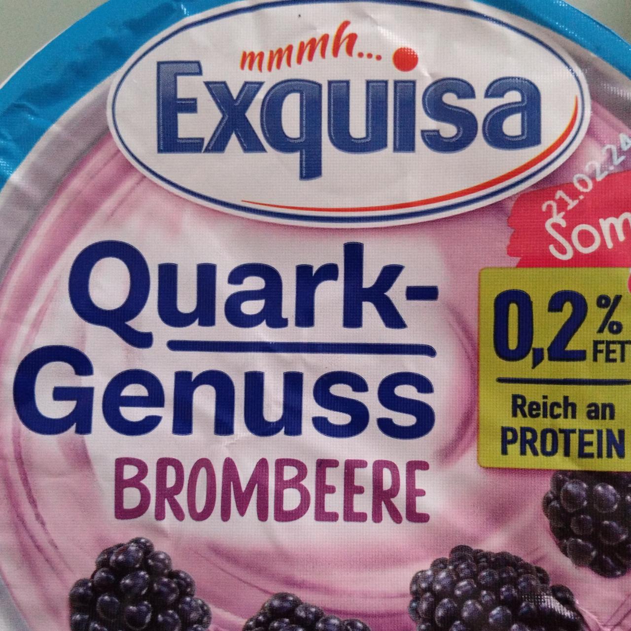 Фото - Quark Genuss Brombeere 0.2% Exquisa