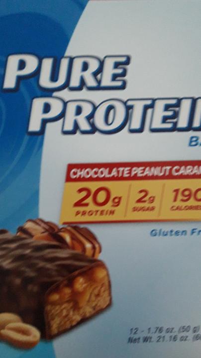 Фото - протеиновый батончик шоколадно-ореховый Pure Protein