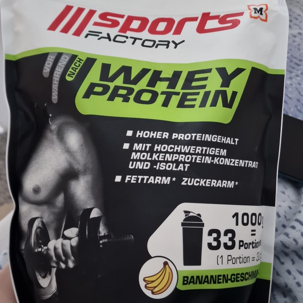 Фото - Протеин со вкусом банана Sports Factory Muller
