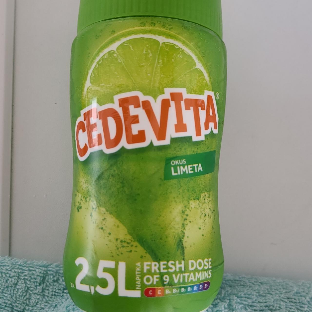Фото - Порошок для напитка лайм CEDEVITA