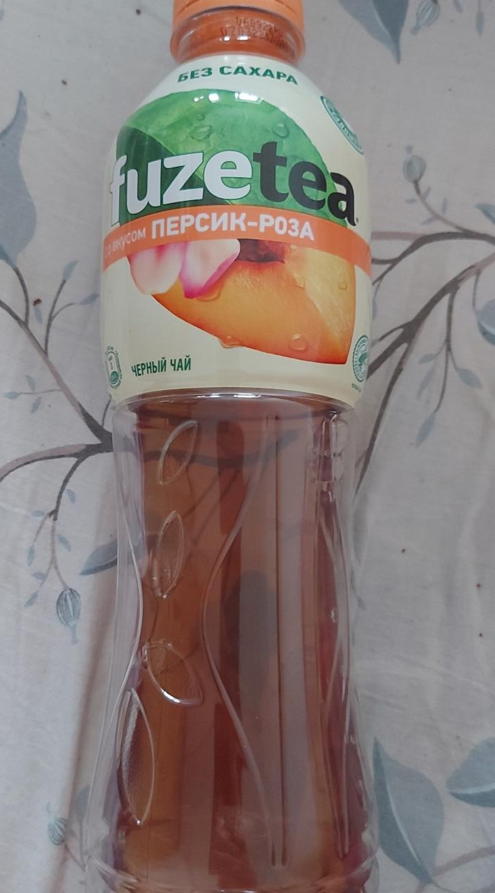 Фото - Напиток со вкусом персик-роза Fuzetea