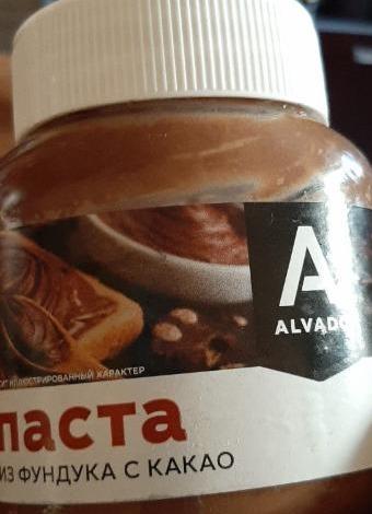 Фото - Паста из фундука с какао Alvado