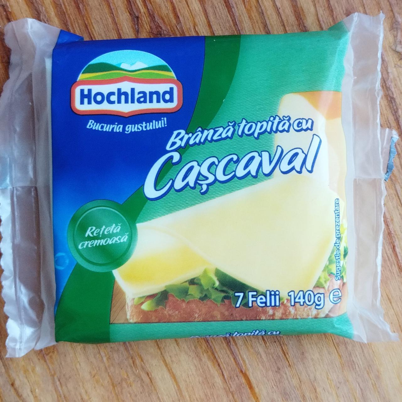 Фото - Плавленый сыр с сыром кашкавал в пластинках Hochland