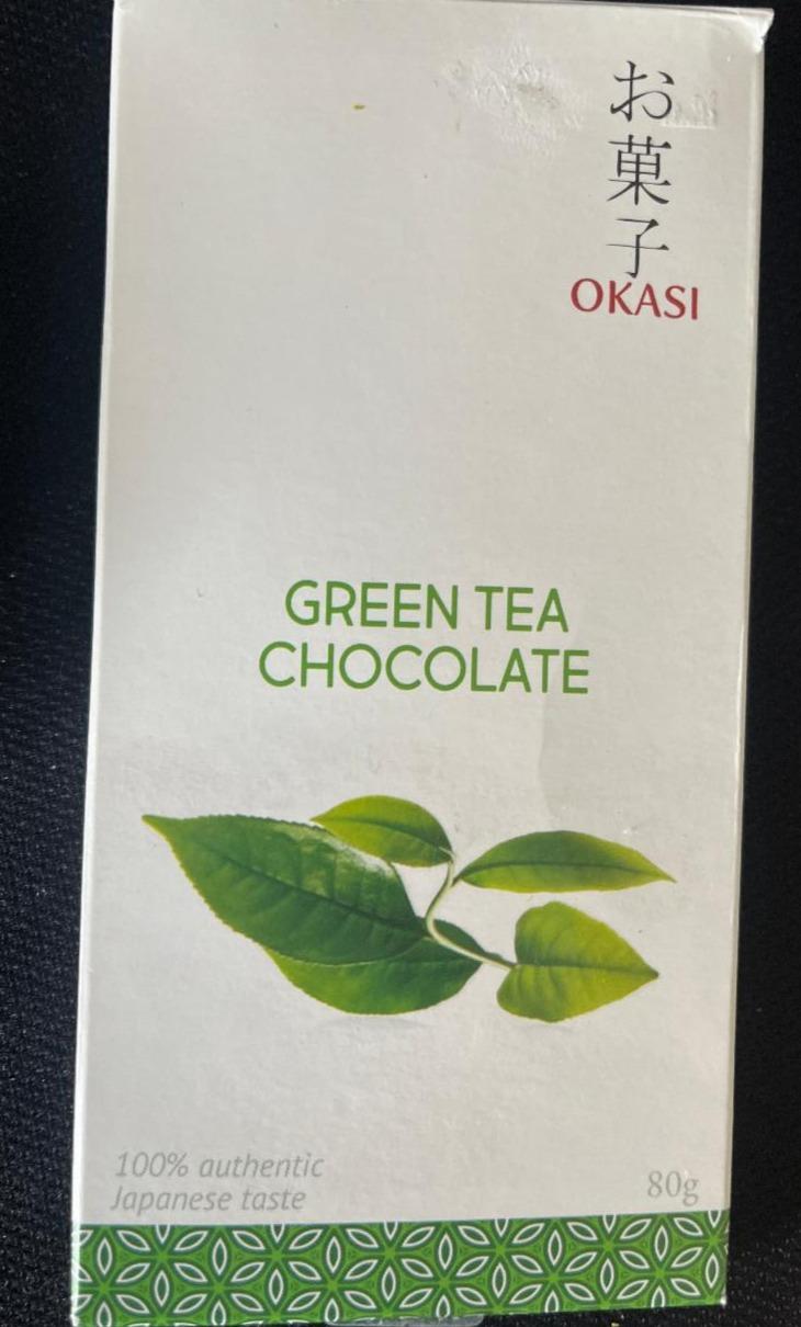 Фото - Шоколад с японским зеленым чаем Okasi