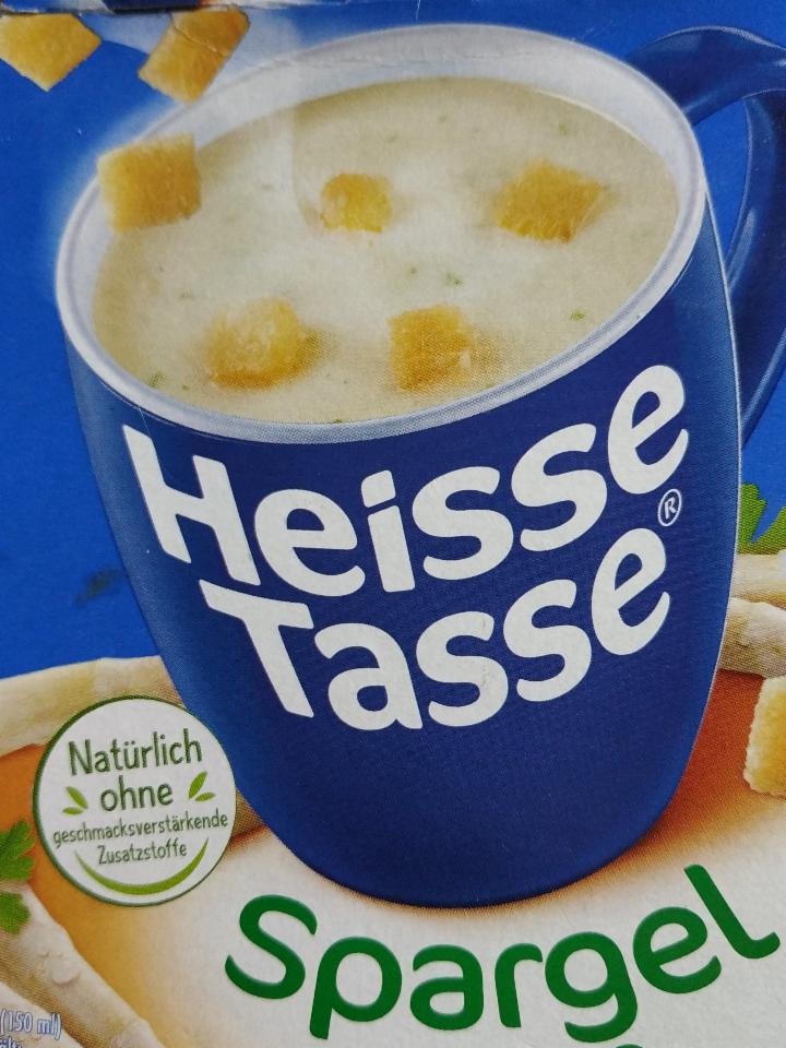 Фото - чашка горячего крема из спаржи Heisse Tasse Spargel Erasco