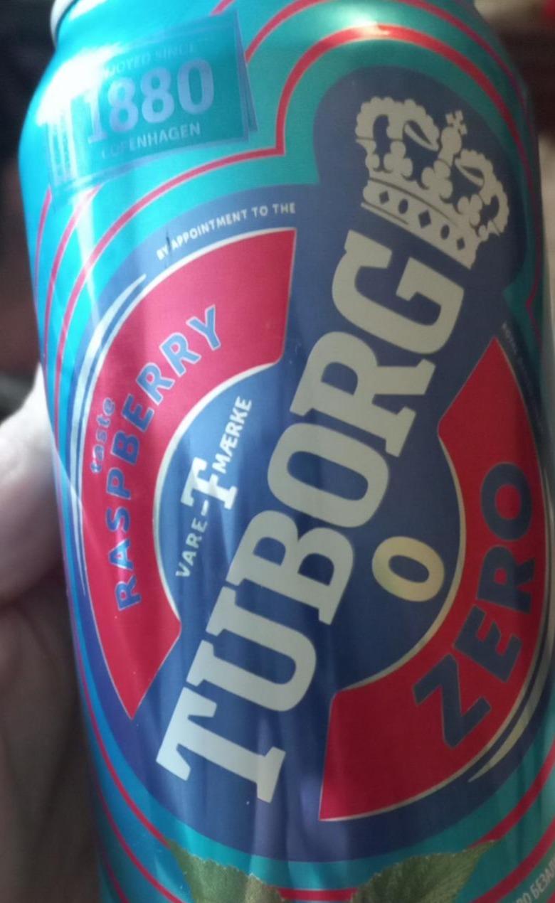 Фото - Пиво специальное 0.5% пастеризованное Raspberry Zero №0 Tuborg