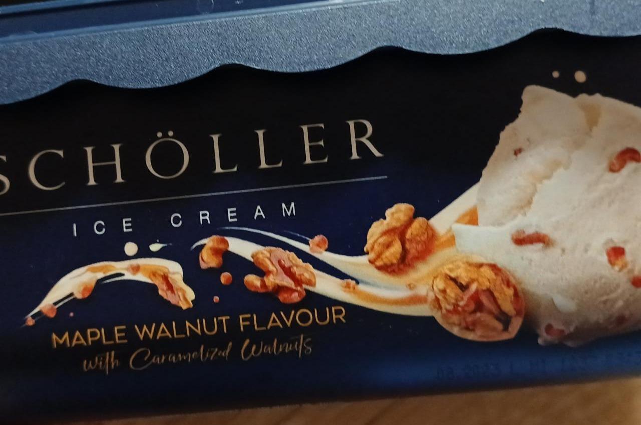 Фото - Мороженое с кленовым сиропом и грецкими орехами Scholler