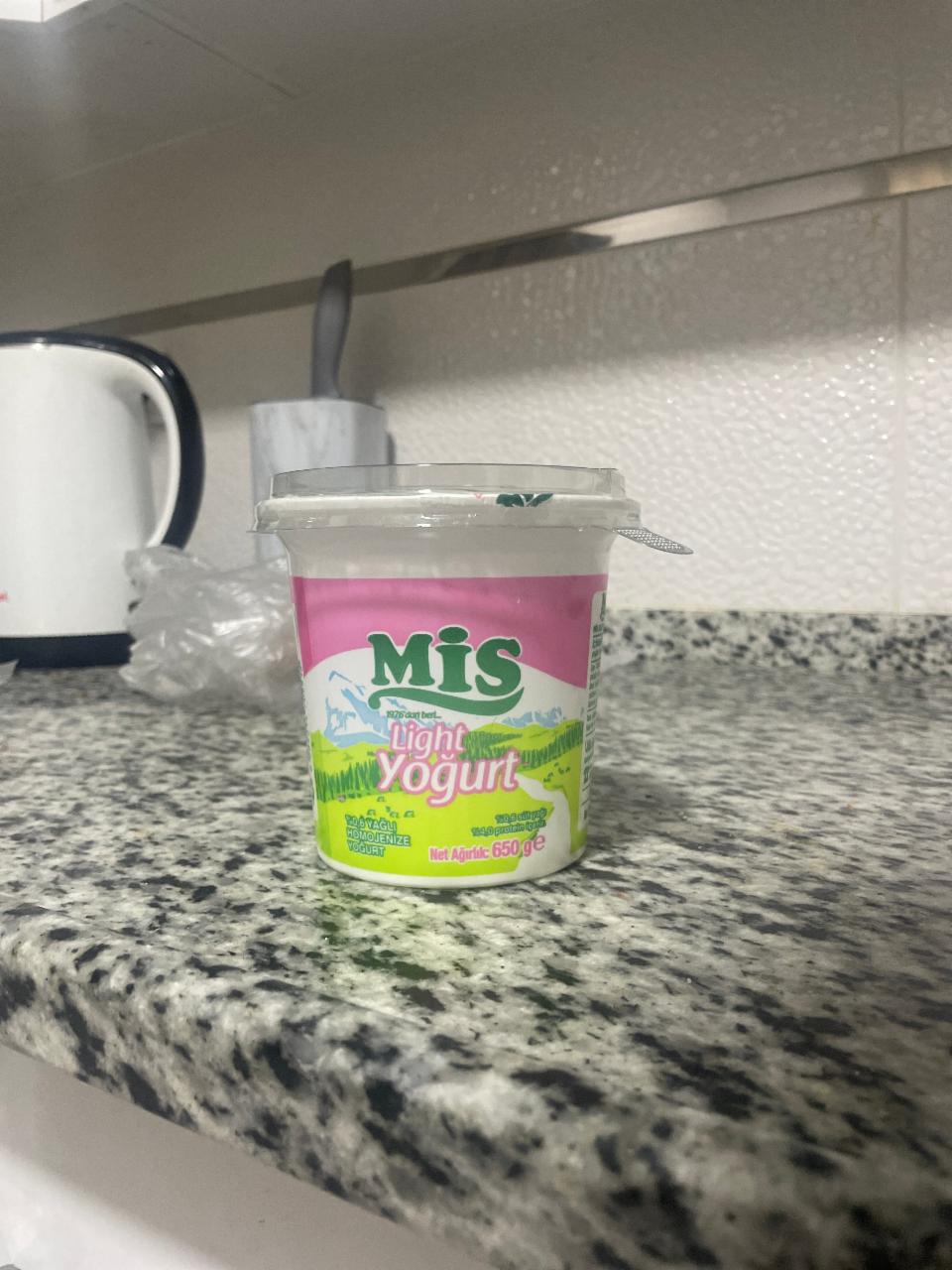 Фото - легкий йогурт MIS