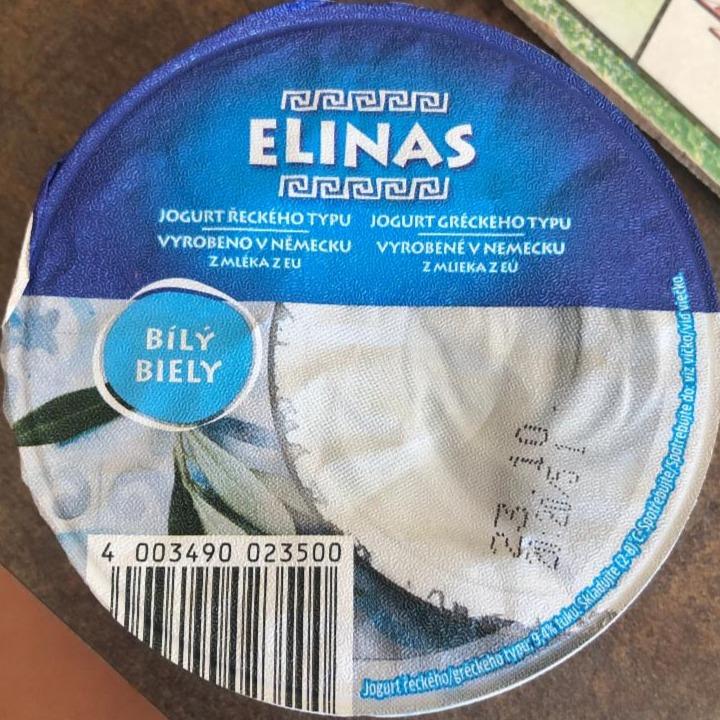Фото - греческий белый йогурт Elinas
