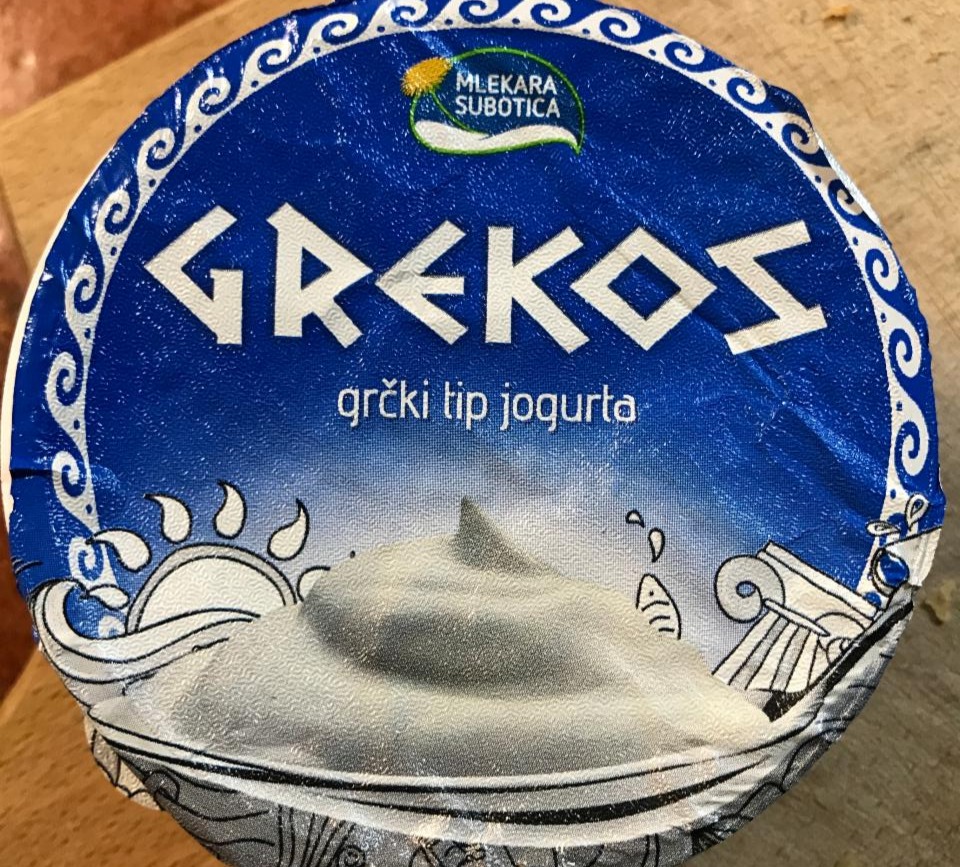 Фото - йогурт греческий 9% Grekos Mlekara Subotica