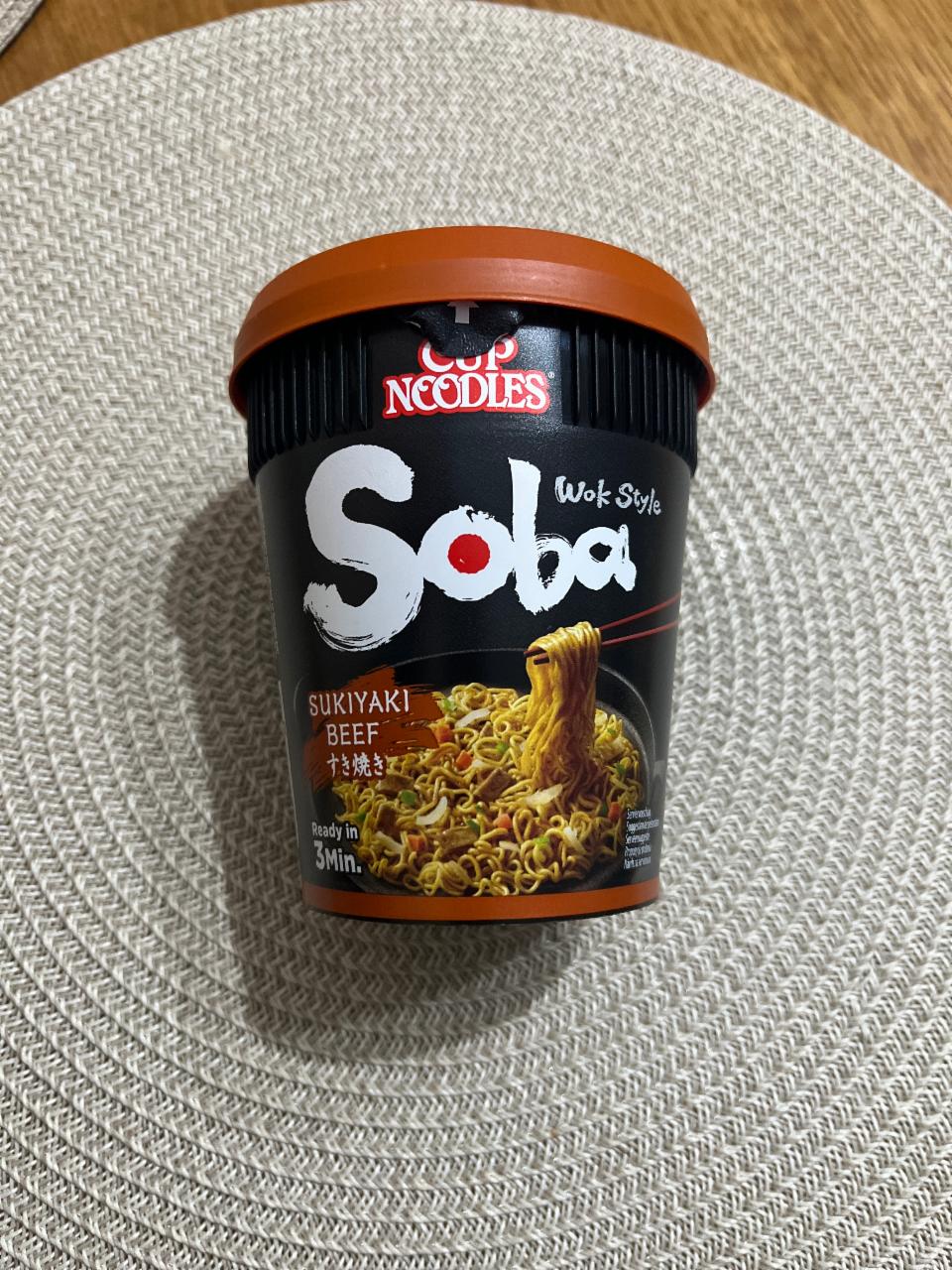 Фото - Soba sukiyaki Cup Noodles