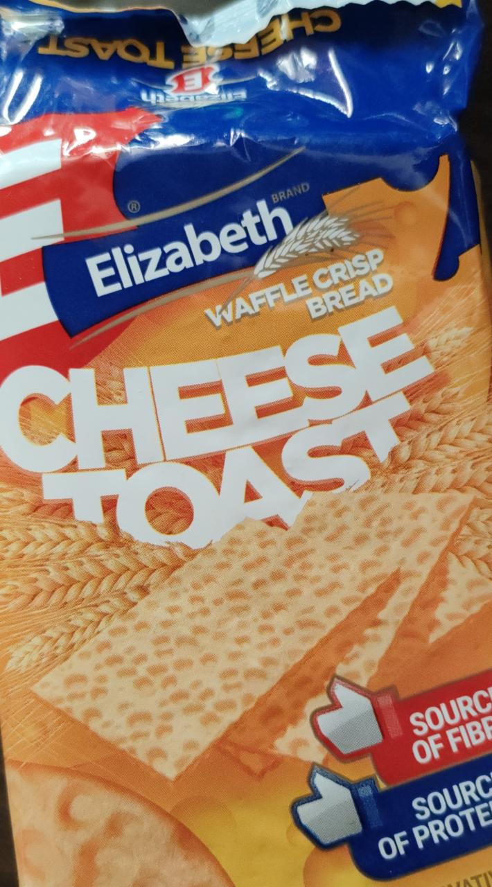 Фото - Хлебцы хрустящие со вкусом сыра Cheese Toast Елизавета Elizabeth