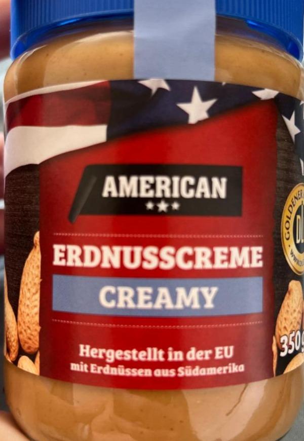 Фото - Арахисовая паста Erdnusscreme Creamy American