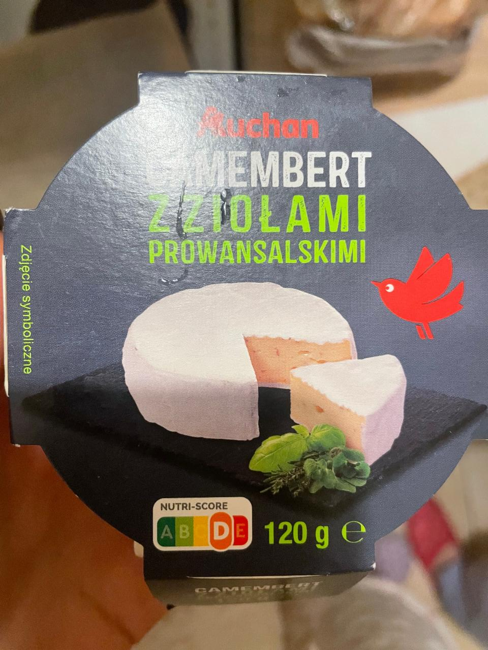 Фото - Сыр Camembert z ziołami prowansalskimi Auchan