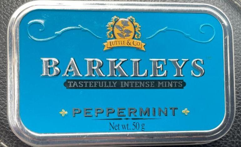 Фото - Barkleys Tastefully intense mints Peppermint Tuttle & Co