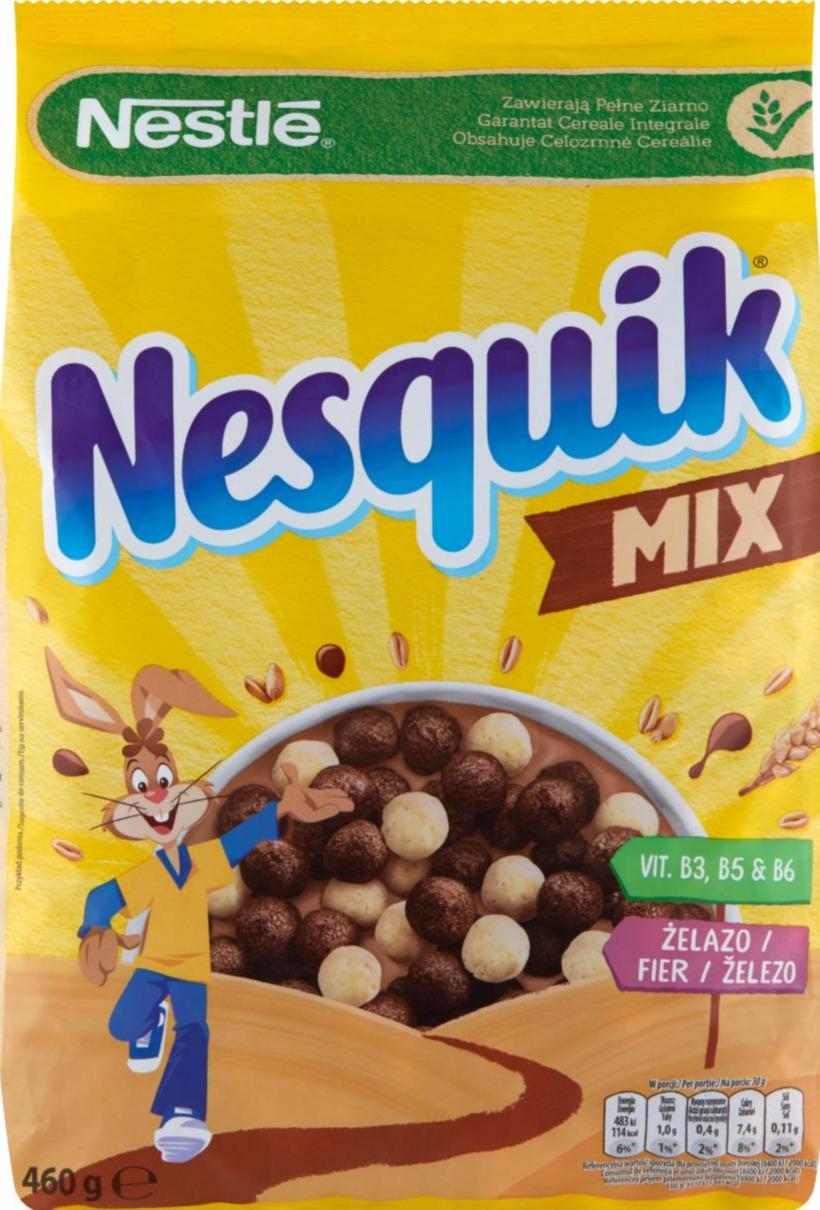 Фото - Завтрак сухой с витаминами и минеральными веществами Mix Nesquik Nestlé