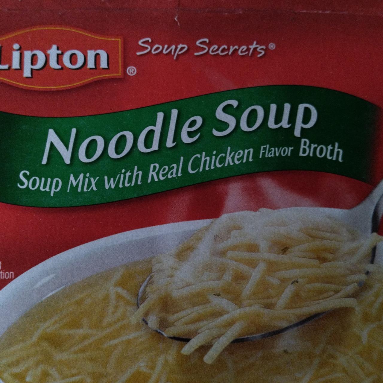 Фото - Soup secrets noodle Lipton