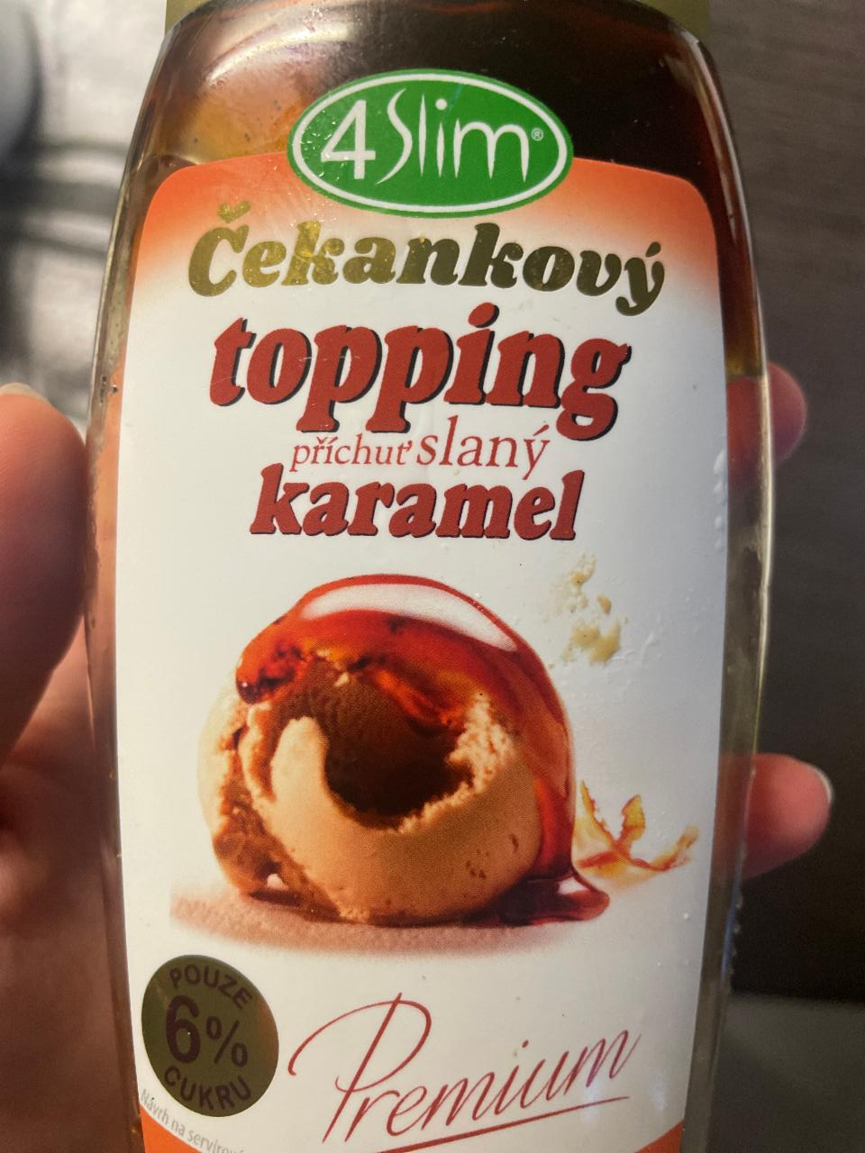 Фото - Cekankovy topping slany karamel premium 4Slim