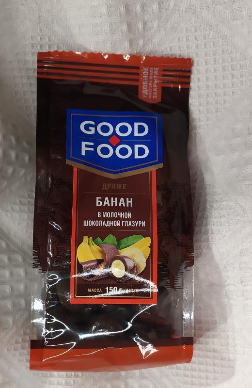 Фото - Good Food банан в молочной шоколадной глазури