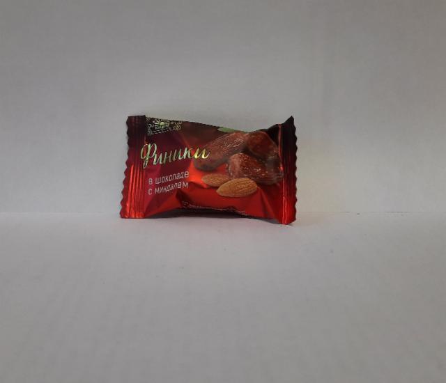 Фото - Конфеты финики в шоколаде с миндалем Самарский кондитер