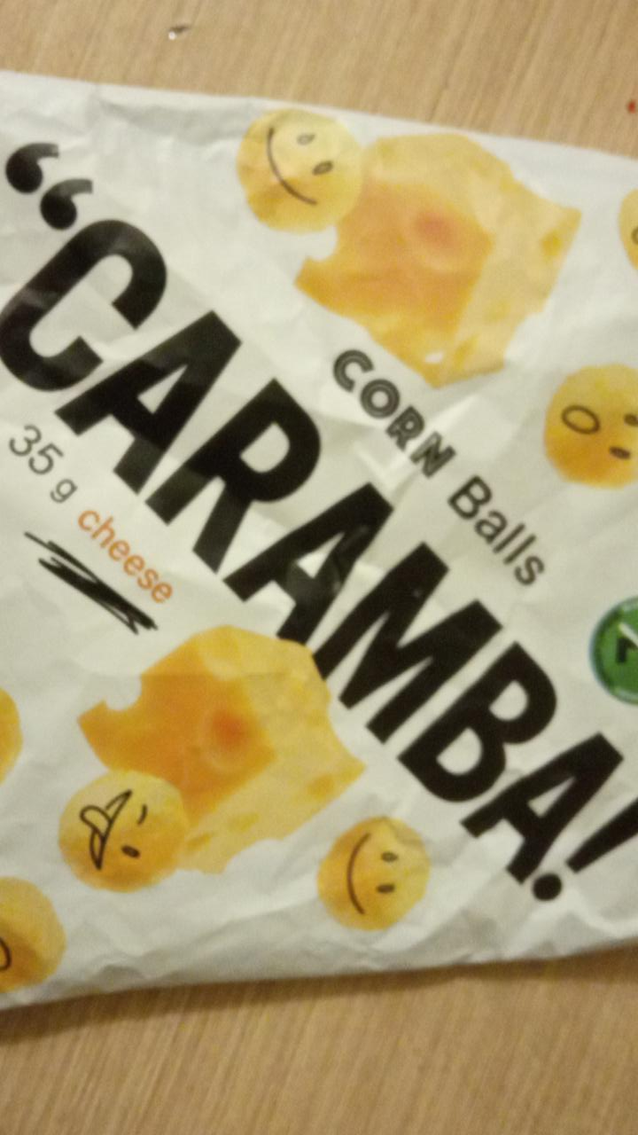 Фото - Кукурузные шарики со вкусом сыра Caramba