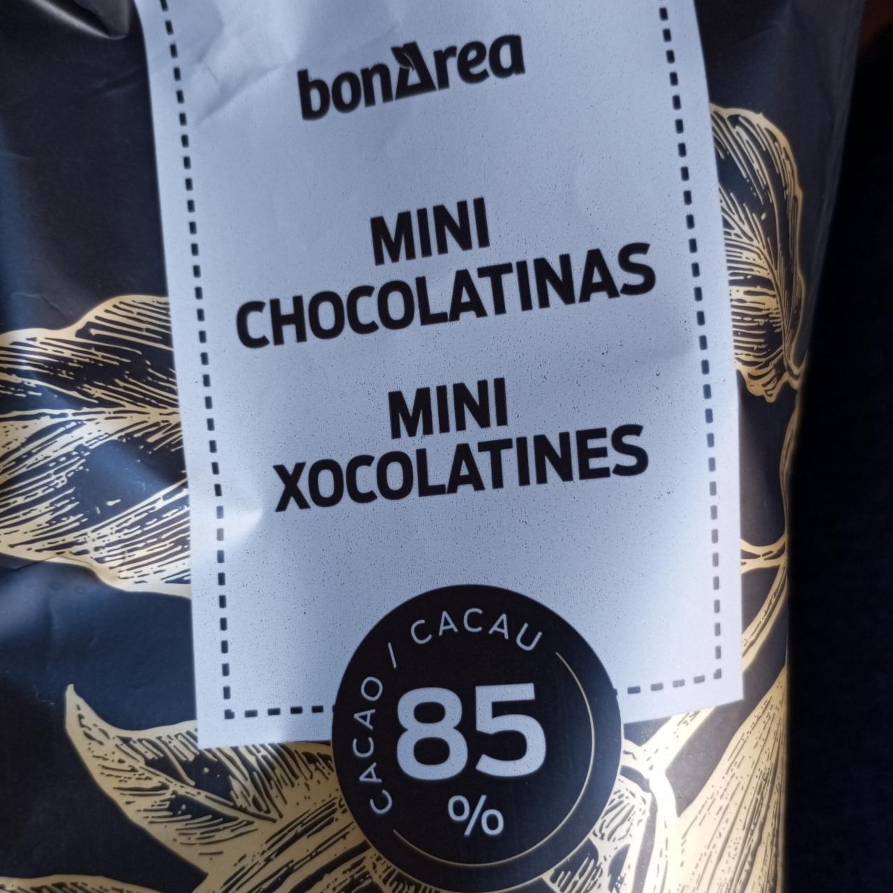 Фото - Шоколад Mini chocolatinas 85% BonArea