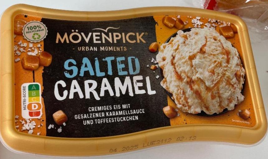 Фото - Мороженое соленая карамель Carameleis Möwenpick