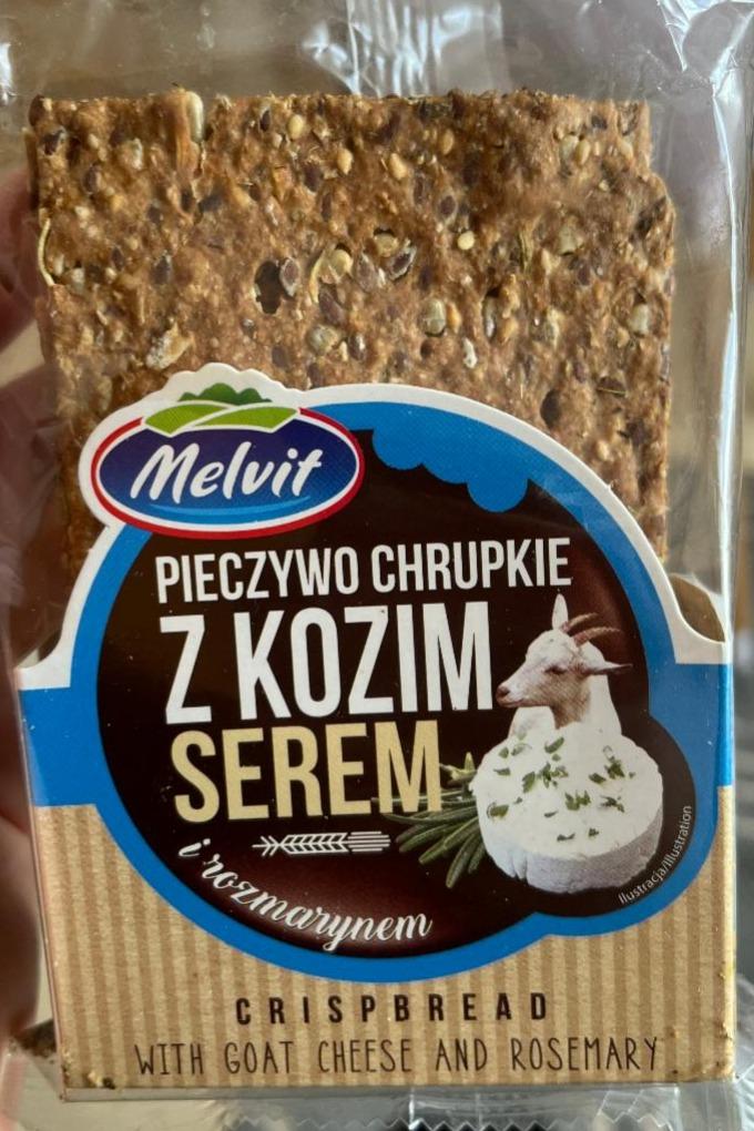 Фото - Хлебцы ржаные с козьим сыром и розмарином Melvit