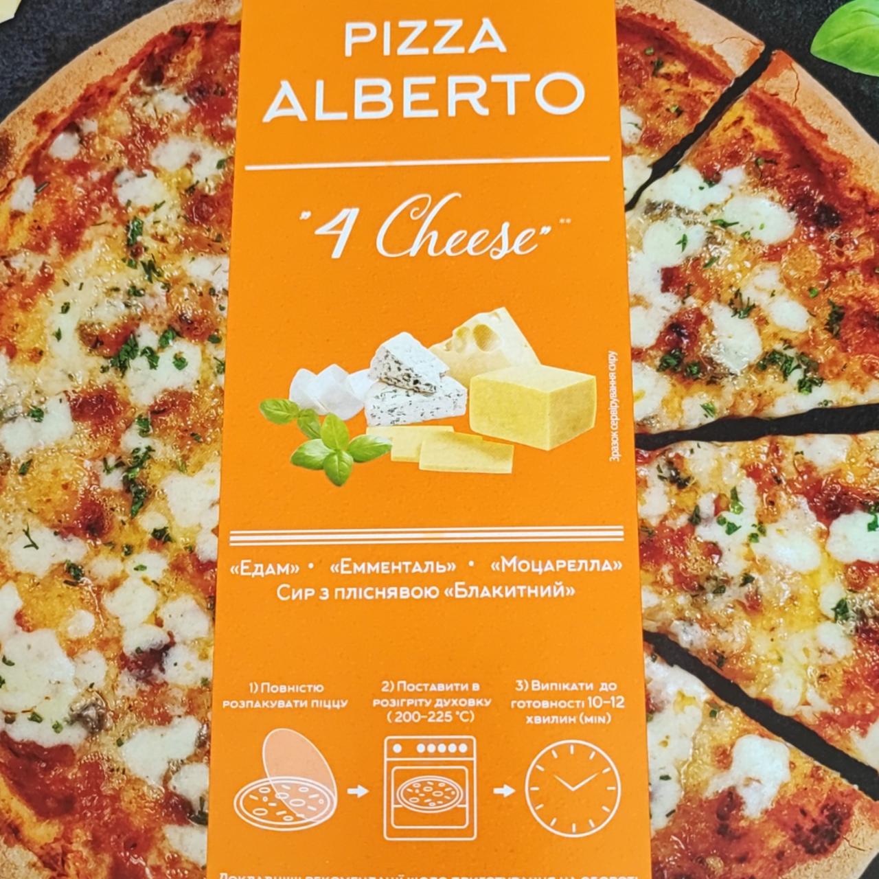 Фото - Пицца Четыре сыра 4 cheese Pizza Alberto