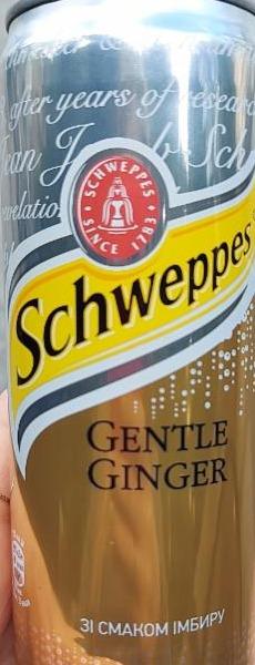 Фото - Напиток безалкогольный сильногазированный Gentle Ginger Schweppes